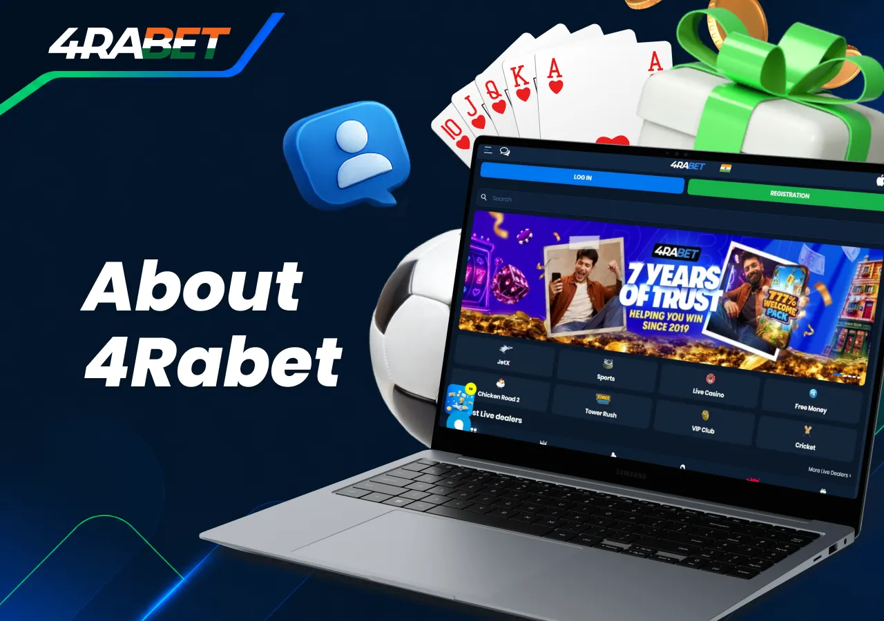 4rabet platform overview on desktop